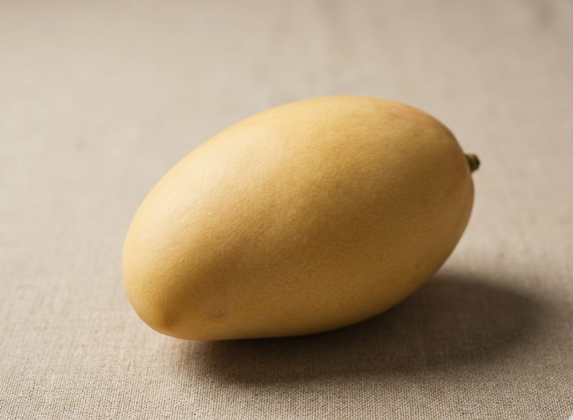 Crema de Oro mango variety from the Dominican Republic — large plump creamy-yellow fruit